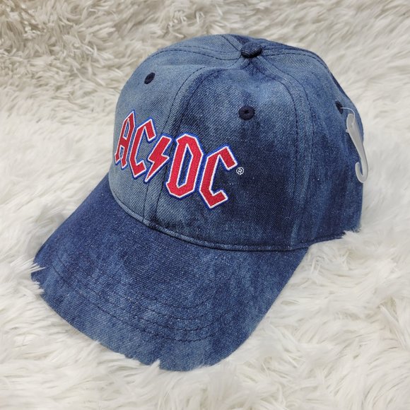ACDC Other - NWOT ACDC Band Men's Denim Dad Hat